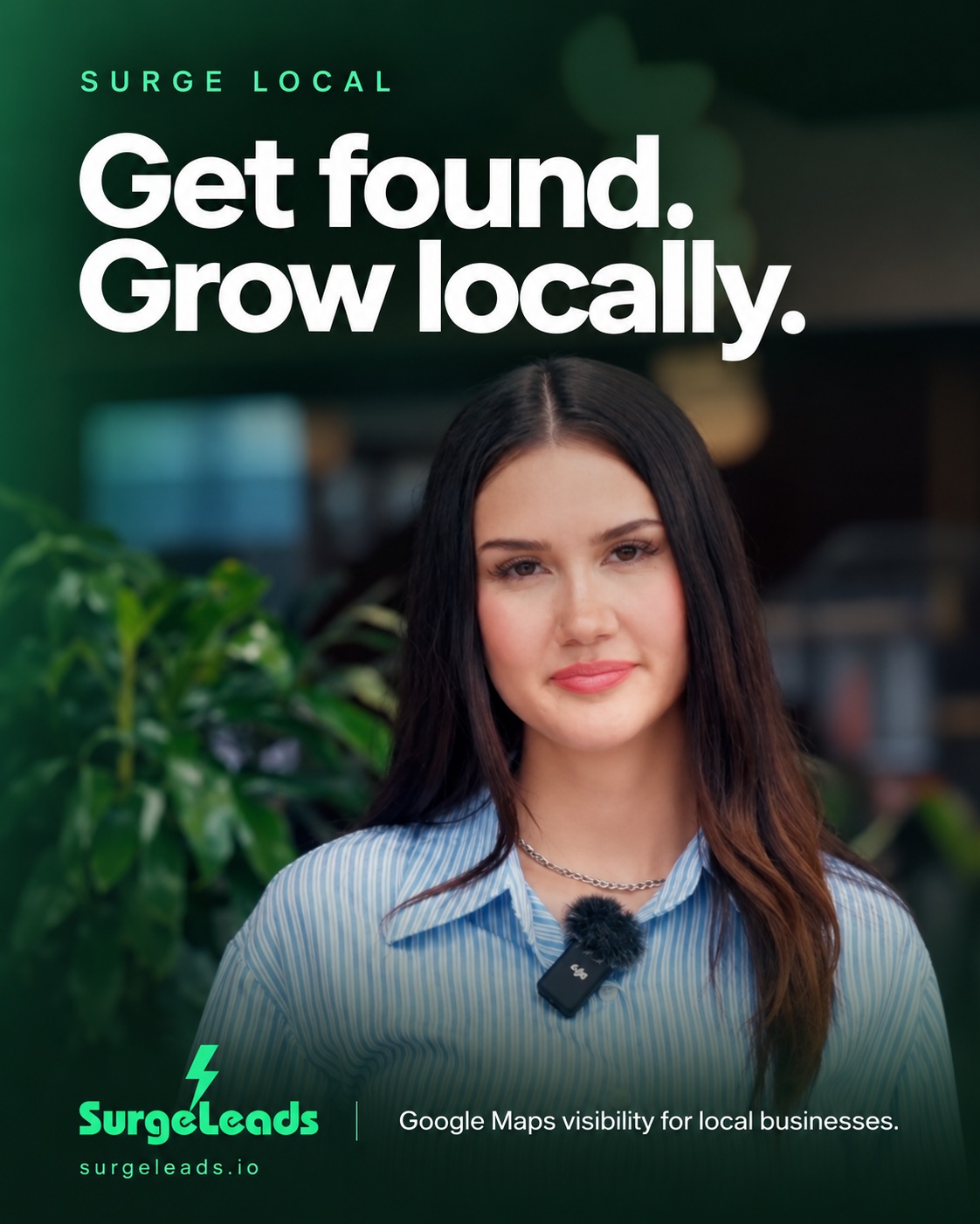 Surge Local: Get found. Grow locally. Google Maps visibility for local businesses.